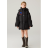Authentic Black Energy Goose Short Parka Kid's Down Jacket Online for Sale