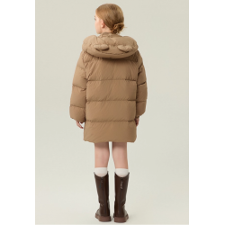 Authentic Coffee Energy Goose Bear Hat Bread Kid's Parka Online for Sale