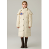 Authentic White Energy Goose Long Parka Kid's Down Jacket Online for Sale