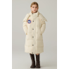 Authentic White Energy Goose Long Parka Kid's Down Jacket Online for Sale