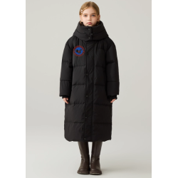 Authentic Black Energy Goose Long Parka Kid's Down Jacket Online for Sale