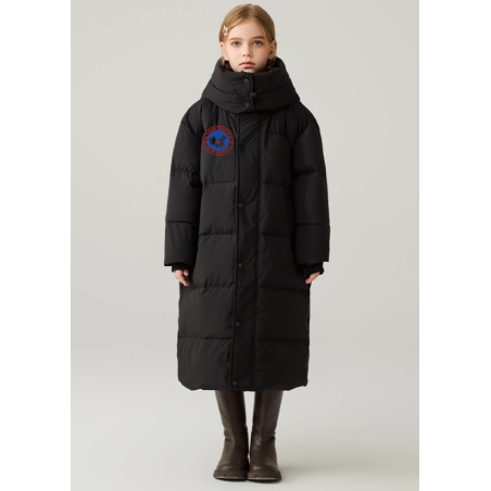 Authentic Black Energy Goose Long Parka Kid's Down Jacket Online for Sale