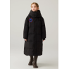 Authentic Black Energy Goose Long Parka Kid's Down Jacket Online for Sale