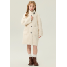 Authentic White Energy Goose Korea Style Kid's Lamb Coat Elite Kids Online for Sale