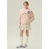 Authentic Pink Energy Goose Mink Fur Kid's Lamb Short Coat Elite Kids Online for Sale