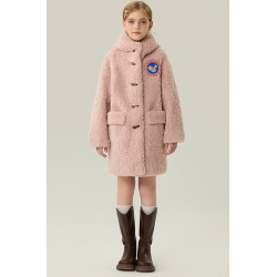 Authentic White Energy Goose With Hat Kid's Lamb Coat Elite Kids Online for Sale