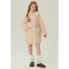Authentic White Energy Goose Colorful Button Kid's Lamb Coat Elite Kids Online for Sale