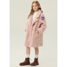 Authentic Coffee Energy Goose Suit Collar Kid's Lamb Coat Elite Kids Online for Sale