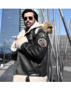 Energy Goose Merino Collection A2 Flight Merino Suede Jackets